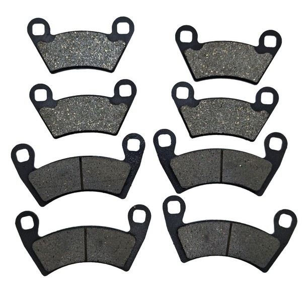 RAYANA Left Right Front Rear Brake Pads Compatible for Polaris