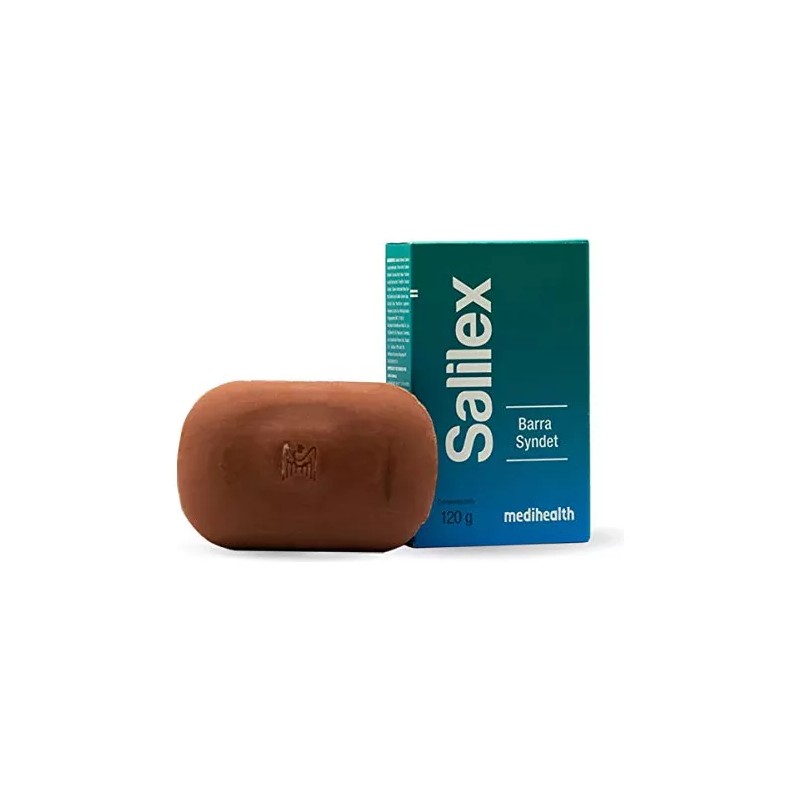 Salilex Barra Limpiadora Piel Grasa, Caja Con Barra De 120g