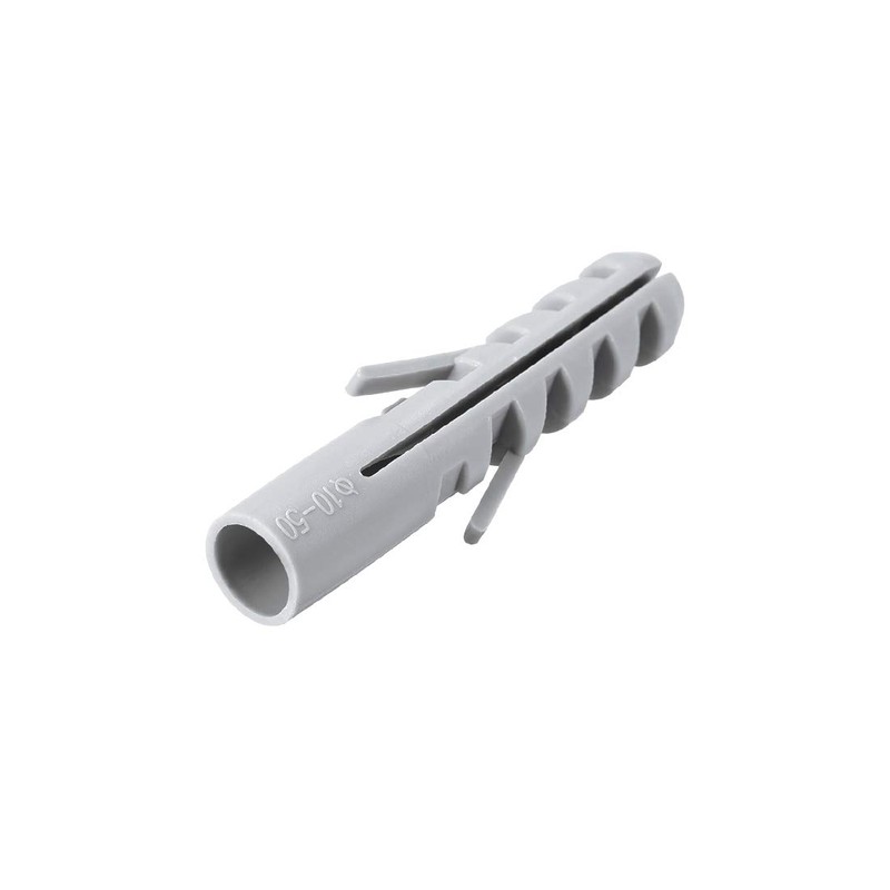 uxcell 10x50mm Plastic Expansion Tube Bolts Column Frame Fixings Gray