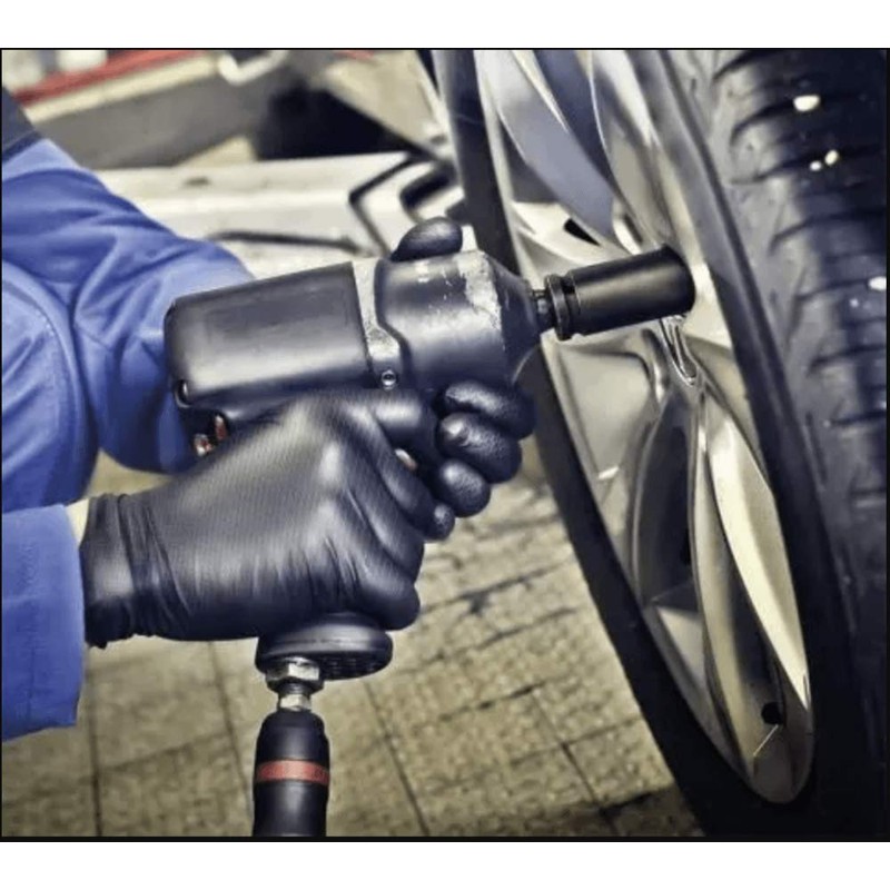 Juba – Glove gripazz Nitrile Ambidextrous Black Size XL