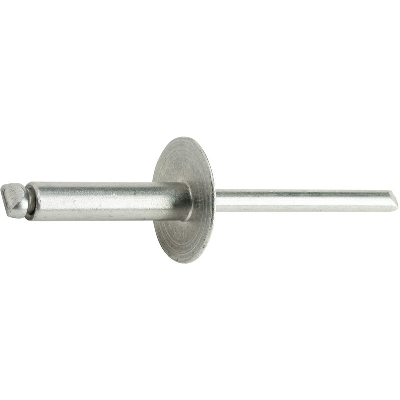 Large Flange Pop Rivets 3/16" x 3/4" Stainless Steel Blind
