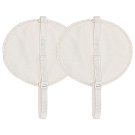 perfeclan 2x Underarm Pad Sweat Absorbing Invisible,with Shoulder Strap Breathable,Washable Comfortable Reusable Gifts Armpit Shield, Skin