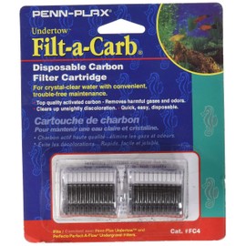 Penn-Plax Cartridges FC4-Fits Undertow and Perfect-a-Flow (2/Pkg.)