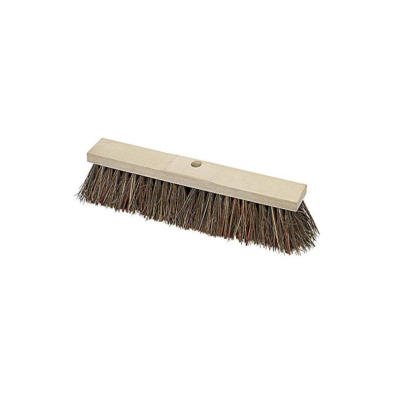 Bruck Piassava Street Broom L.500 mm 6/20 Rows with Handle