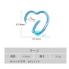 [MUNKEES] Heart Shape Carabiner, Keychain, Aluminum Alloy, Backpack, Bottle Buckle,