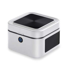 SHD Multifunctional Smokeless Ashtray,USB Rechargeable HEPA Filter Ashtray for Home Office Car Indoor Outdoor- White