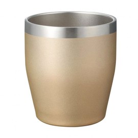 Soleil Vacuum Insulated Stainless Steel Tumbler 350ml (Champagne Gold)