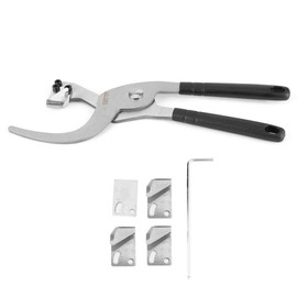 Qinlorgo Stainless Steel Garden Hand Tools, Fruit Tree Ring Peeler Ring Stripper Knife, Greenhouse for Home Garden