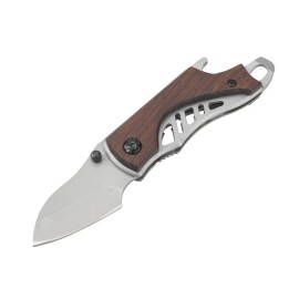Outdoor Edc Pocket Knife Olive Wooden Handle Multi Tool Folding Knives High Quality Small Survival Hunting Knifecolor: AT-12, blade length: 52mm, blade width: 28mm, type: Pocket Knife