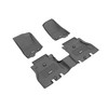 TACTIK All Weather Rugged Tread Floor Liner, Front and Rear