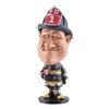 Vogler Funny Life-Wackler Fireman with Red Helmet, Bubble Head