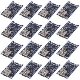 16pcs TP4056 Mini USB Charging Board 18650 Lithium Battery Charge Module with Protection 5V 1A