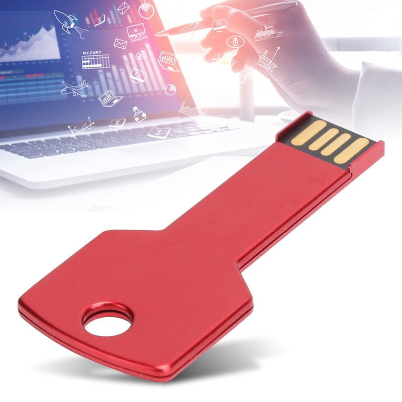 Unidad Flash USB Portátil, Disco U de Metal de Alta