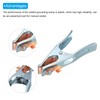sourcing map 300A Welding Ground Clamp, Iron A-shape Welding Machine
