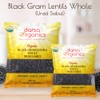 Darsa Organics Sabut Urad Dal 2 lb – USDA Organic