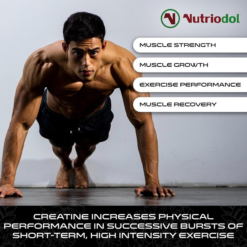 Nutriodol Nutriodol Creatine Monohydrate Mega Capsules C Pre Workout &