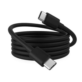 D & K Exclusives USB C to USB C Charging Cable 3ft Fast Charging Cord with Power Delivery, Durable Tangle-Free Design, High-Speed Data Transfer, Type C to C Charger Cable for Phones, Tablets, Laptops