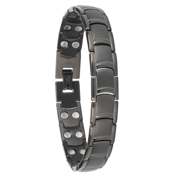 Titanium Magnetic Bracelet, Ultra Strength Magnetic Bracelet Arthritis and Carpal