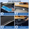 FETUSI Dashboard Cover Mat Compatible with Honda Accord 2013-2017 (LX,