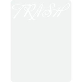 Stick It Graphix Trash Can Wall Guard Removable Decal Sticker Splash/Anti Scuff Protector