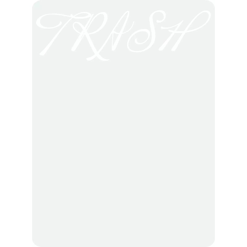 Stick It Graphix Trash Can Wall Guard Removable Decal Sticker