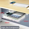 Closiq Desk Drawer Organizer – Self Adhesive Hidden Compartments for