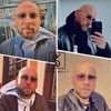 SHEEN KELLY Retro Rimless Sunglasses for Men Women Rectangle Ultra