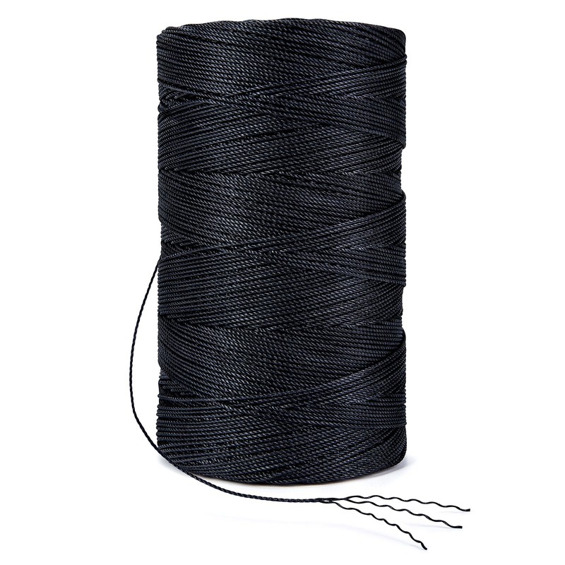 HONGDA Tarred Bank Line Twine, 1920 Feet Nylon Twine #9