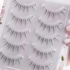 Poemtian 5 Pairs False Eyelashes Manga Lashes Japanese Style Little