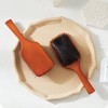 Wide Wooden Scalp Massage Hair Brush Paddle Comb Cushion Comb (Small) 3ea
