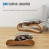 2 in 1 Cat Scratcher Cardboard Lounge Bed, Cat Scratching