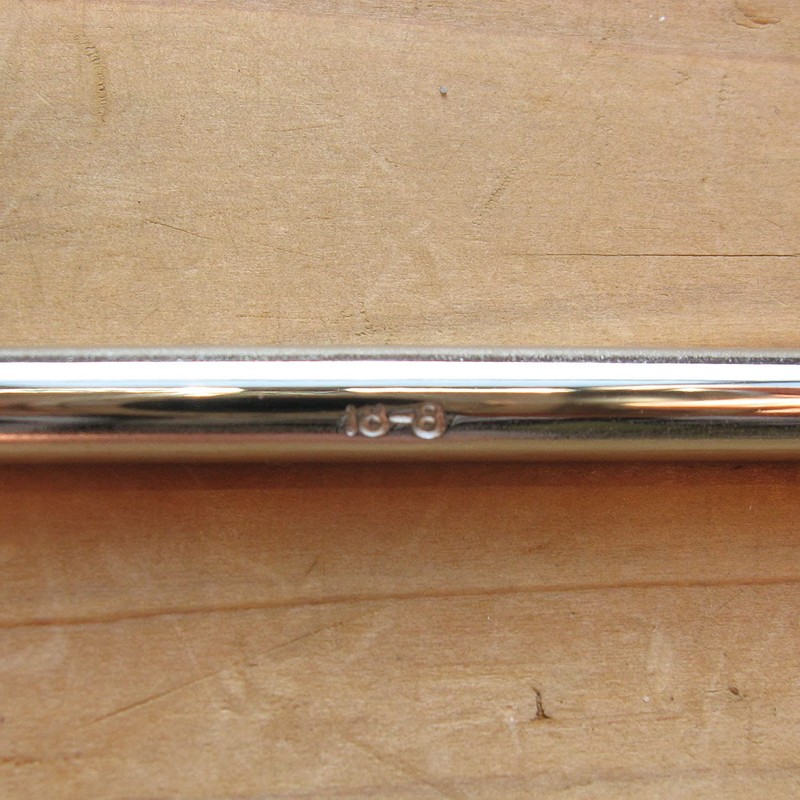 Nagao Slim Stainless Steel Simple Muddler, Made in Japan