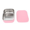 Lunch Box 3 Compartments Leakage Proof 304 Stainless Steel Bento