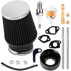 SOFO 212 Predator Performance Parts Air Filter kit w/Spark Plug for Mini Bike Go Kart 6.5Hp Baja MB165 & MB200 CT200U BT200X CT200U-EX （Black）