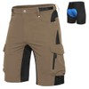 Ally Mens Mountain Bike Shorts 4D Padded Lightweight Quick Dry