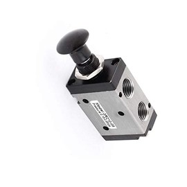 Aexit Air Control Valves Pneumatic 3 Port 2 Positions Hand Pull Solenoid Valves Mechanical Valve