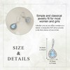 Moonstone Earrings for Women 925 Sterling Silver Filigree Moonstone Drop