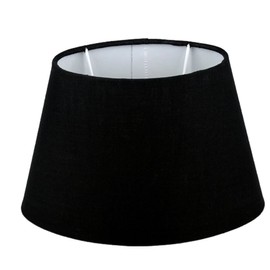 Dirk Davids Leuchten GmbH TL 24-16-16 Lampshade for Table Lamp Oval Linen Black