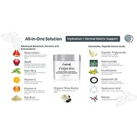 Vernal Crema reafirmante para la piel crep sin crep para reducir los brazos, el cuello y las manos crep. Crema tensora orgnica para reducir la piel...