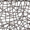 GUSUWOD Metal and Rattan Wall Decor, 17" W x 54"