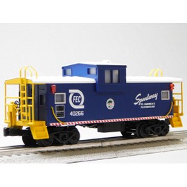 MTH RAILKING Florida East Coast Extended Vision Caboose O Gauge 30-77402
