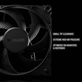 be quiet! Silent Wings Pro 4 140mm PWM High Speed 2400 RPM Premium Low Noise Cooling Fan | 4-Pin | BL099