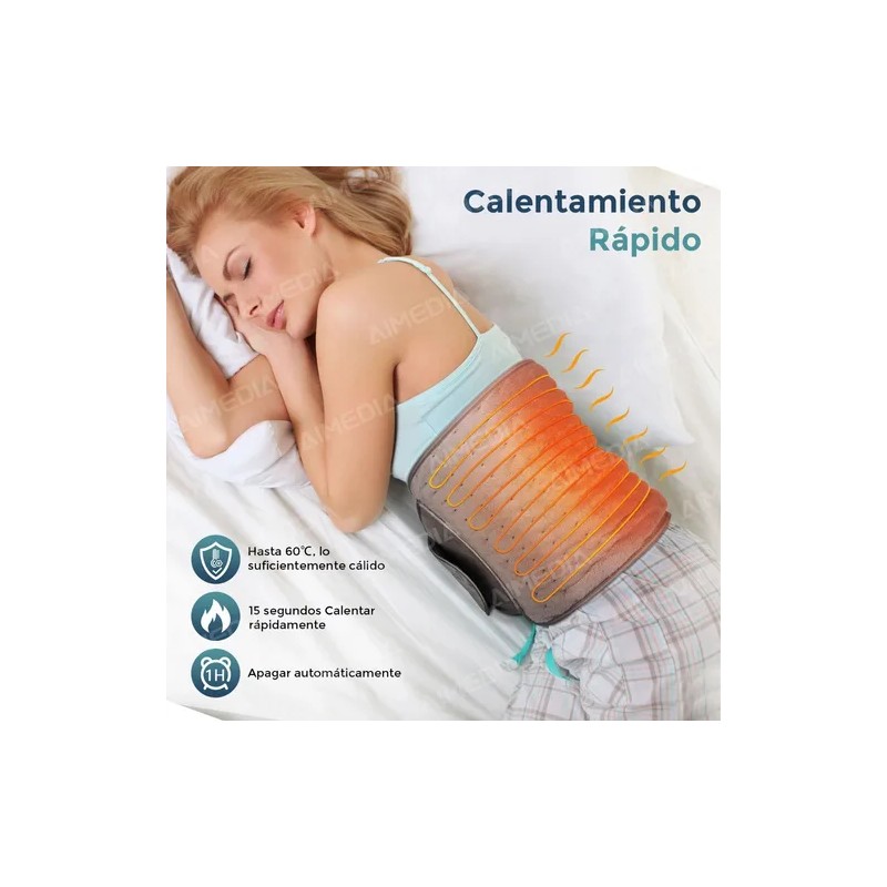 Almohadilla Térmica Eléctrica Calefaccion Colico Menstruales