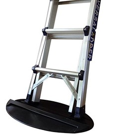 Extension Ladder Stop Mat,Safe Non-Slip Anti-Skid Anti-Slip Stopper Mat, Soft Rubber 27"x15.7",Stepladder Telescoping Accessories Part,Floor Protect Protection Safety