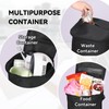 ULITECO Boat Trash Can, Portable Camping Trash Can, Reusable Boat