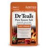 Dr Teal's Epsom Salt Magnesium Soak, Cozy Fireside, 3 lbs