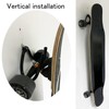 Pmsanzay 2 Pack Universal Skateboard Wall Mount Rack. Horizontally/Vertically Wall