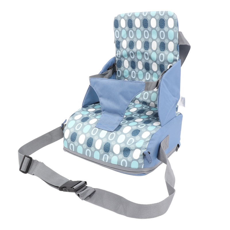 Toddler Booster Seat Portable Foldable Polyester Fibre Increasing Booster Cushion