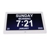Digital Photo Frame 10in 1024x600 LCD Alarm Clock Remote Control