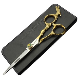 Hairdressing Scissors, Hairdressing Scissors, Super Sharp Hairdressing Scissors, 6/7/7.5/8/9 Inch Scissors for Cutting Hair, Stable Hand Feel (6 Inch Flat)